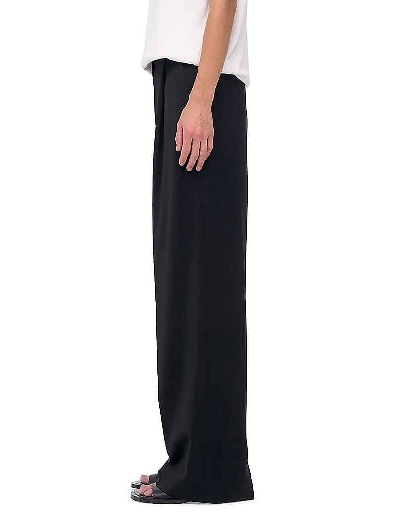 Relaxed Wide Leg Pants
