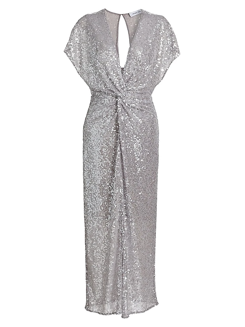 Jackie Sequin Midi Dress
