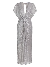 Jackie Sequin Midi Dress