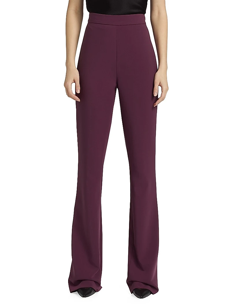 High Waist Straight Leg Pants