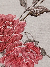 Floral Sleeveless Sheath Midi-Dress