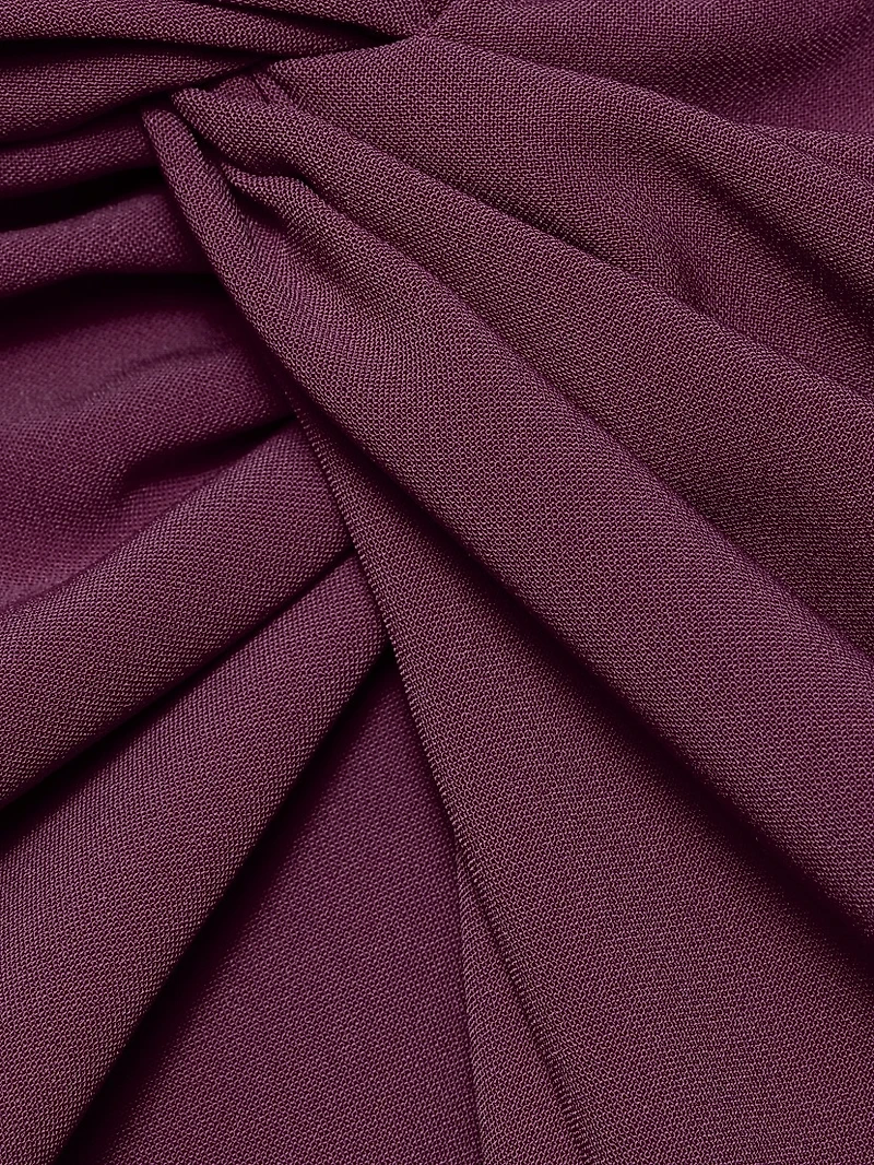 Jackie Twist Front Midi-Dress