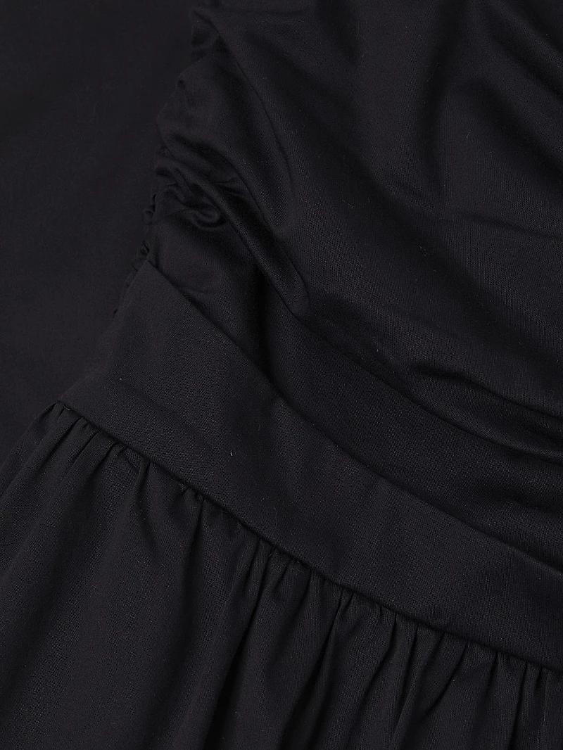 The Wave Strapless Dress