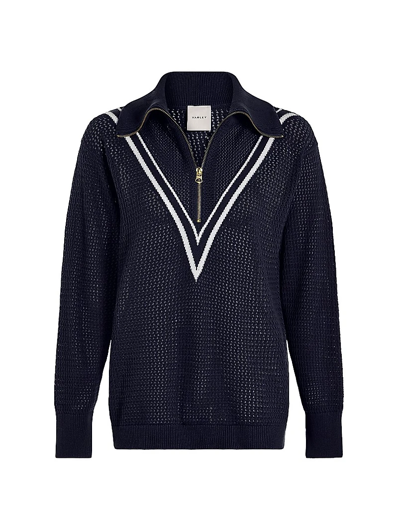 Savannah Knit Half-Zip Pullover