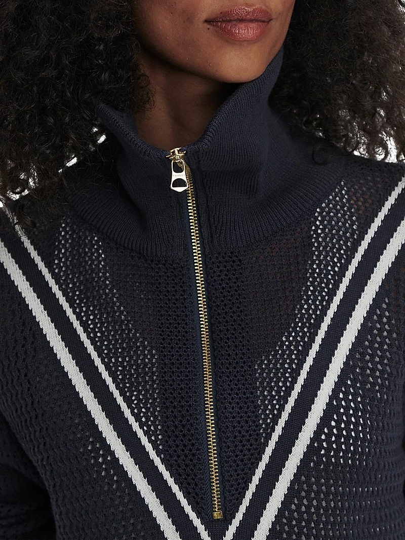 Savannah Knit Half-Zip Pullover