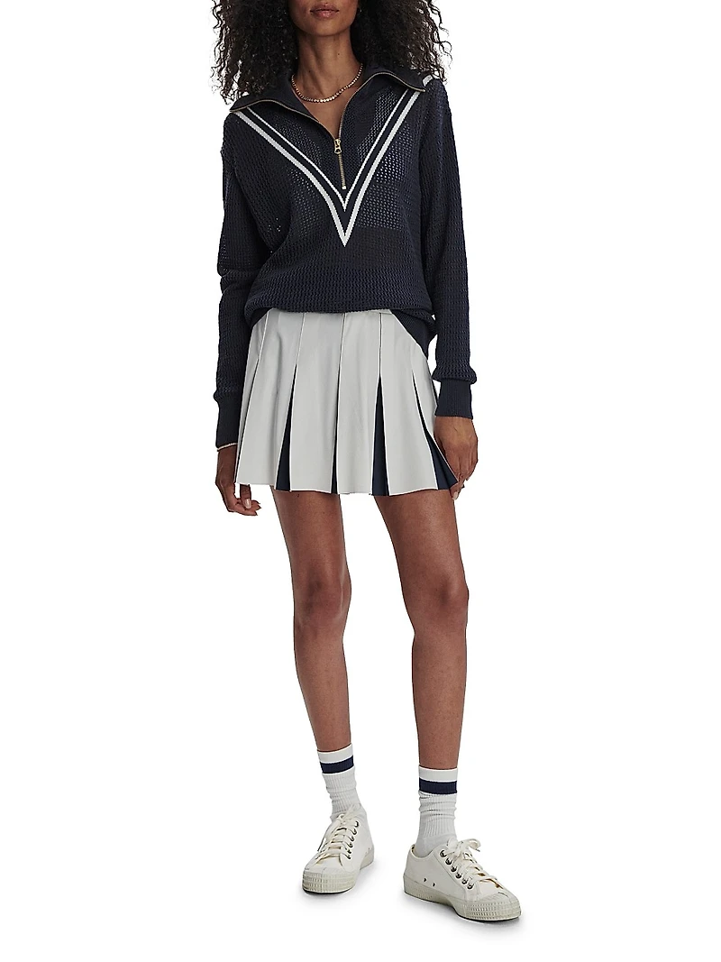 Savannah Knit Half-Zip Pullover