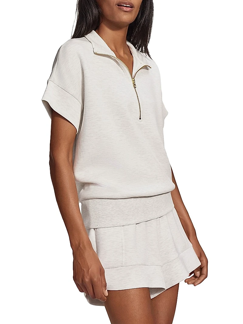 Ritchie Short-Sleeve Half-Zip Pullover