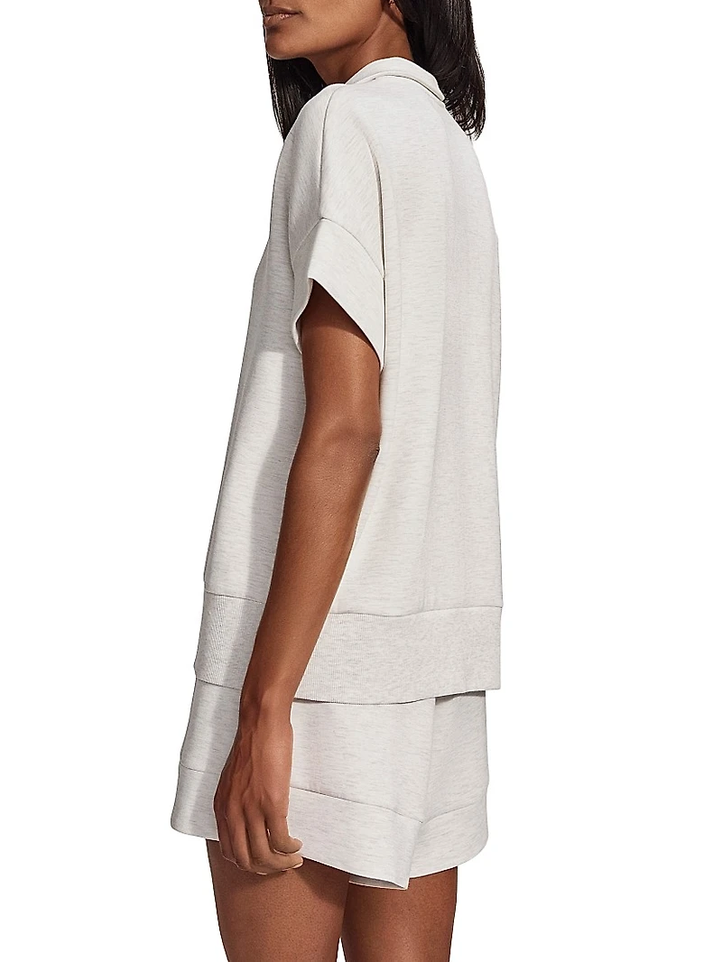 Ritchie Short-Sleeve Half-Zip Pullover