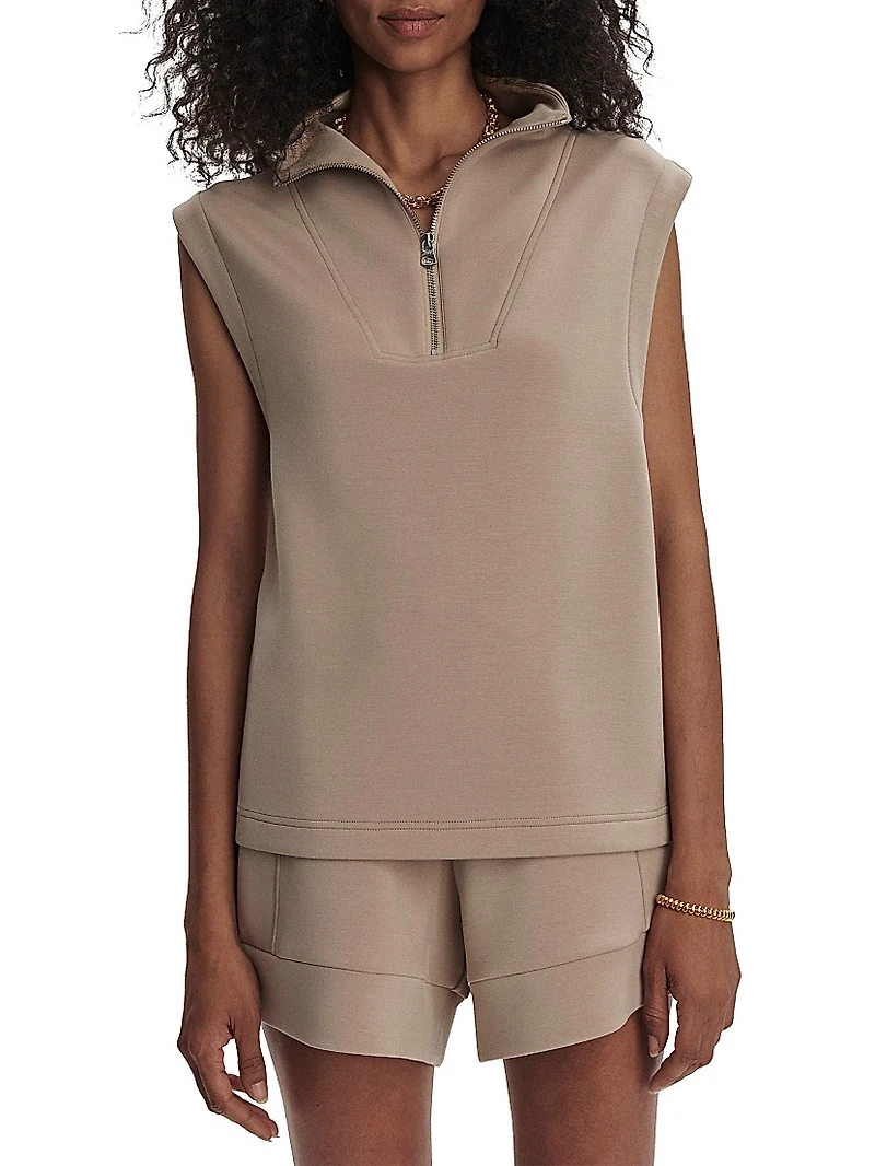 Magnolia 2.0 Half-Zip Tank Top