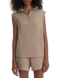 Magnolia 2.0 Half-Zip Tank Top
