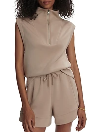 Magnolia 2.0 Half-Zip Tank Top