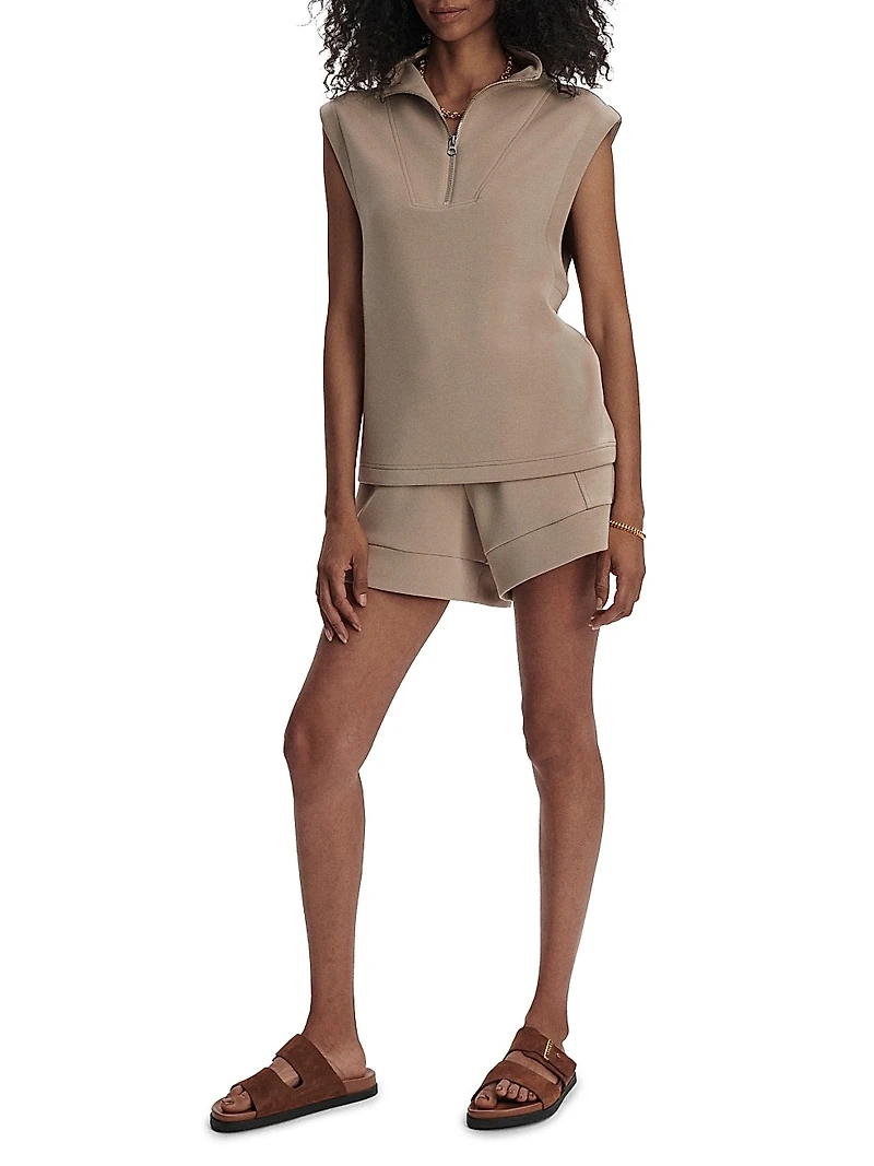 Magnolia 2.0 Half-Zip Tank Top