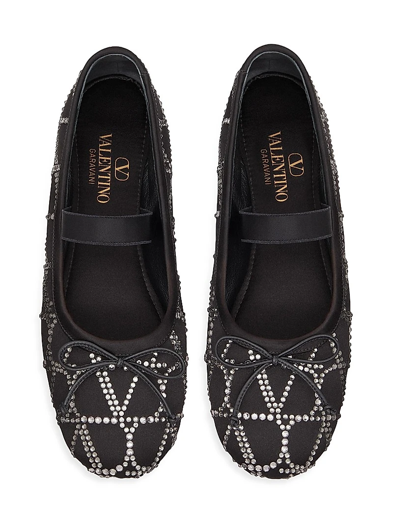 Toile Iconographe Ballerinas with Crystals