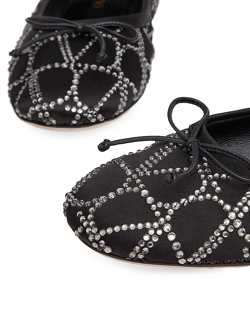 Toile Iconographe Ballerinas with Crystals