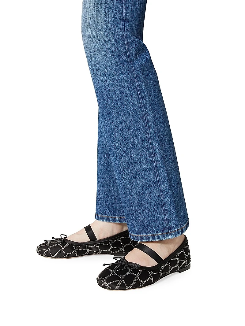 Toile Iconographe Ballerinas with Crystals