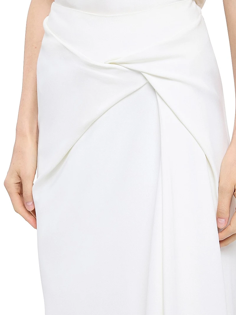 Asymmetrical Twist Skirt