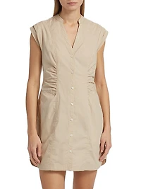 Lotte Mixed Media Shift Minidress