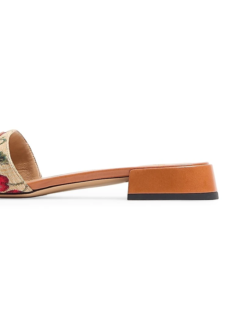VLogo Signature Cherryfic Slide Sandals 20MM