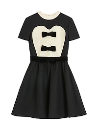 Crepe Couture Short Dress