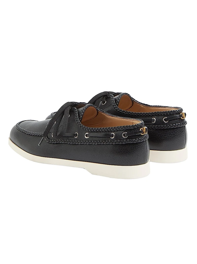 Palm Avenue Kidskin Boat Shoes