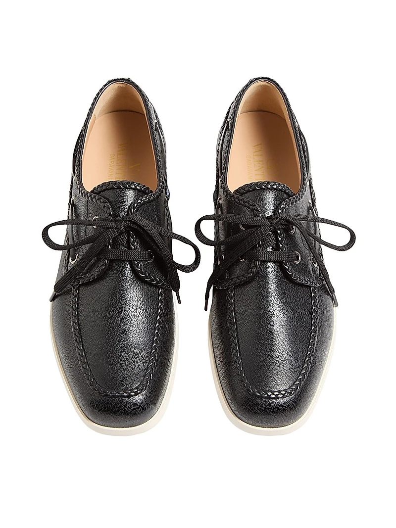 Palm Avenue Kidskin Boat Shoes