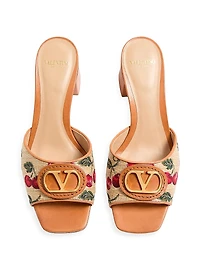 VLogo Signature Cherryfic Slide Sandals 60MM