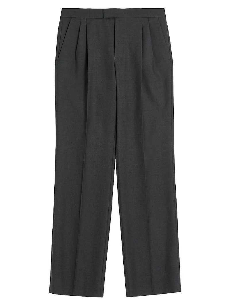 Wool Gabardine Pants