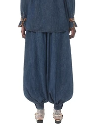 Chambray Denim Pants