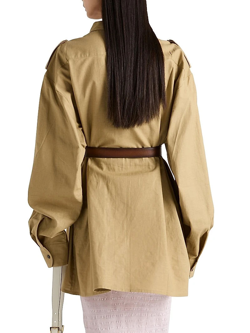 Oversized Cotton Shirt