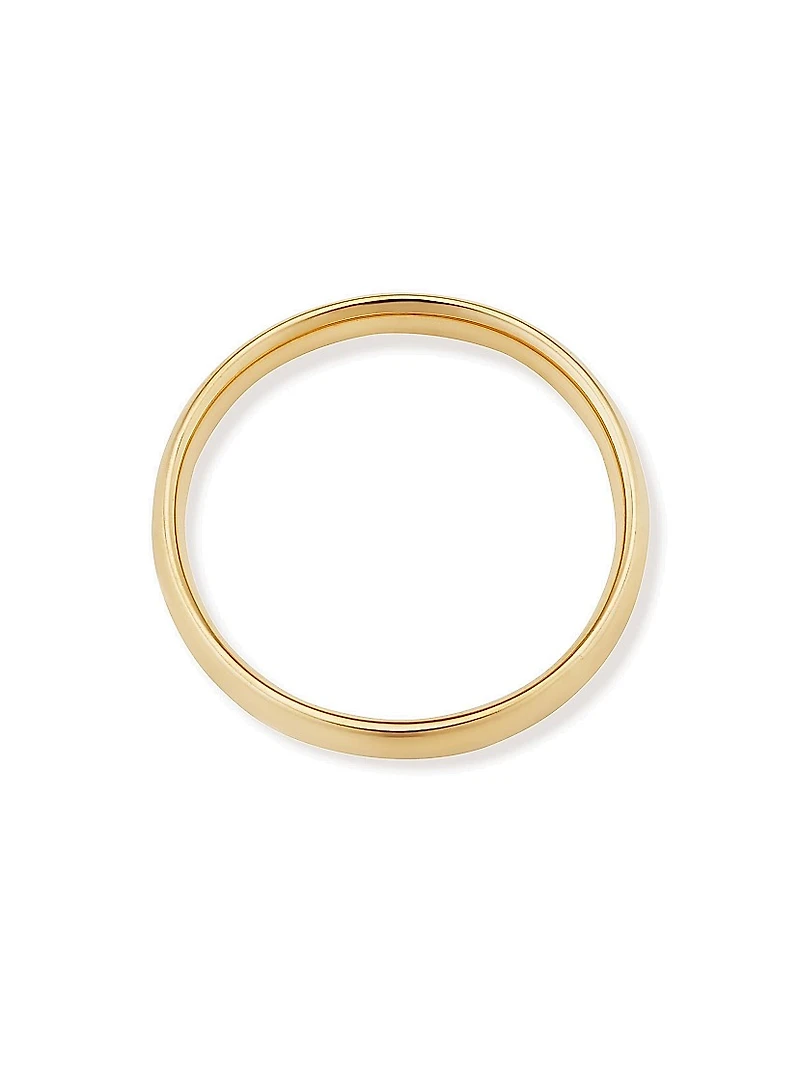 14K Yellow Gold Forever Band Ring