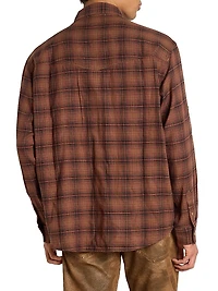 Panema Plaid Cotton Flannel Shirt