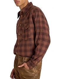 Panema Plaid Cotton Flannel Shirt