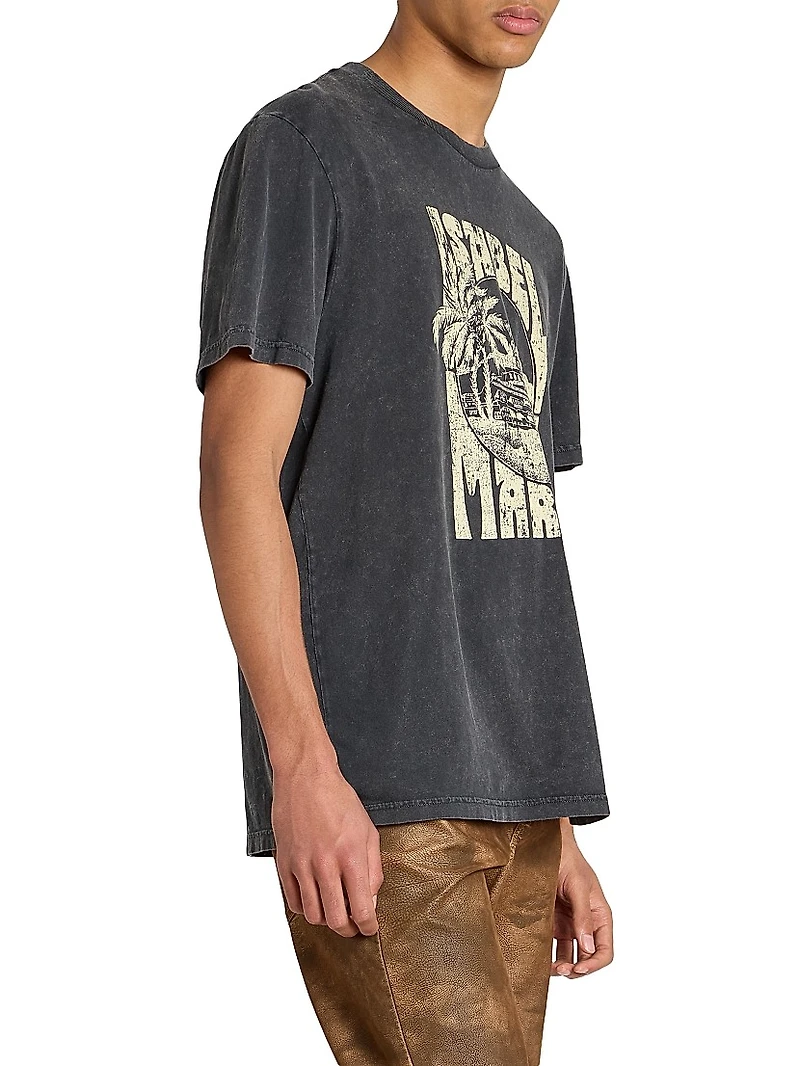 Honore Logo Cotton T-Shirt