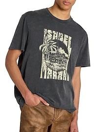 Honore Logo Cotton T-Shirt