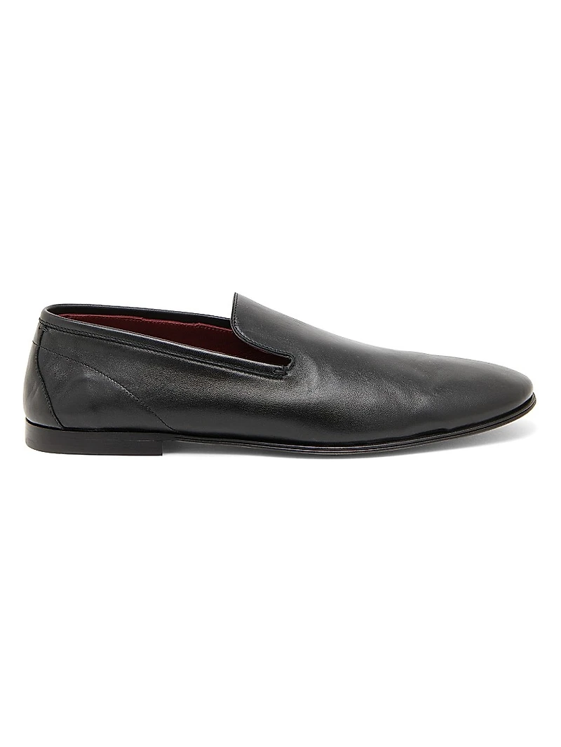Leather Slipper Loafers