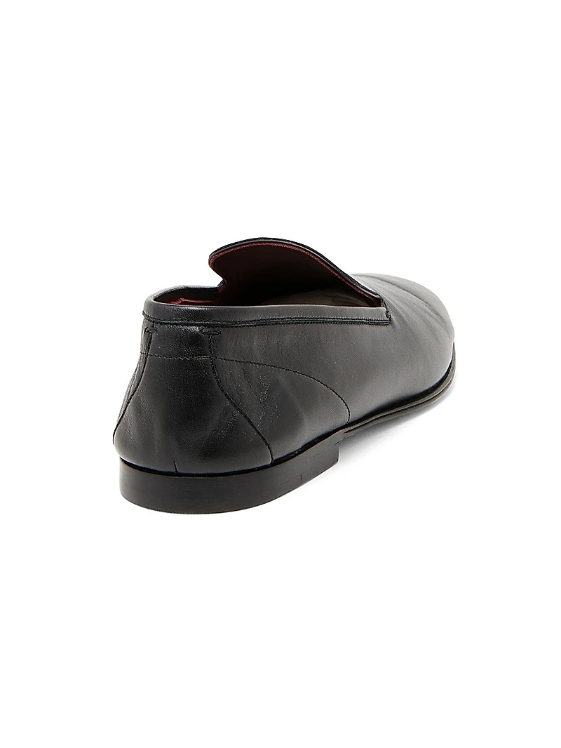 Leather Slipper Loafers
