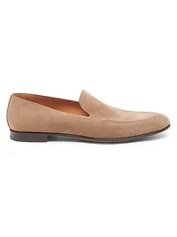 Suede Slipper Loafers