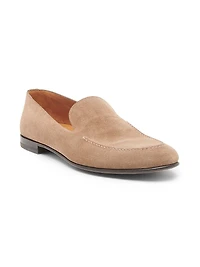 Suede Slipper Loafers