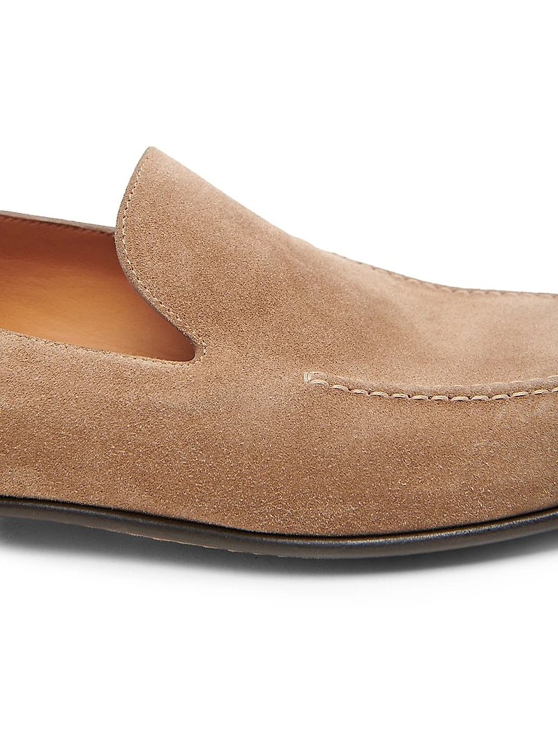 Suede Slipper Loafers