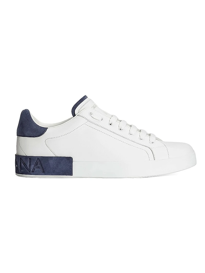 Portofino Leather Low-Top Sneakers
