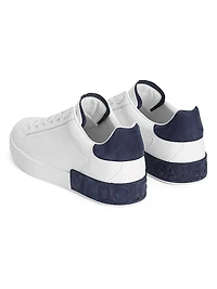 Portofino Leather Low-Top Sneakers
