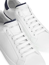 Portofino Leather Low-Top Sneakers