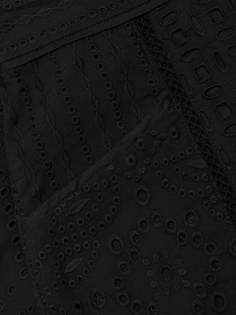 Fabian Cotton Eyelet Shorts