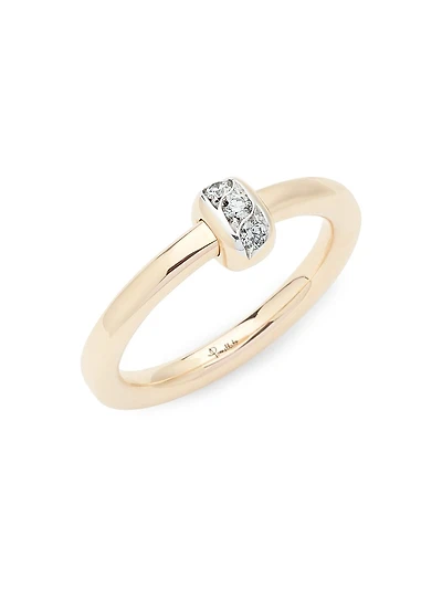 Pomellato Together 18K Rose Gold & Diamond Ring