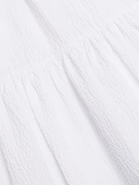 Verona Textured Cotton Midi-Dress