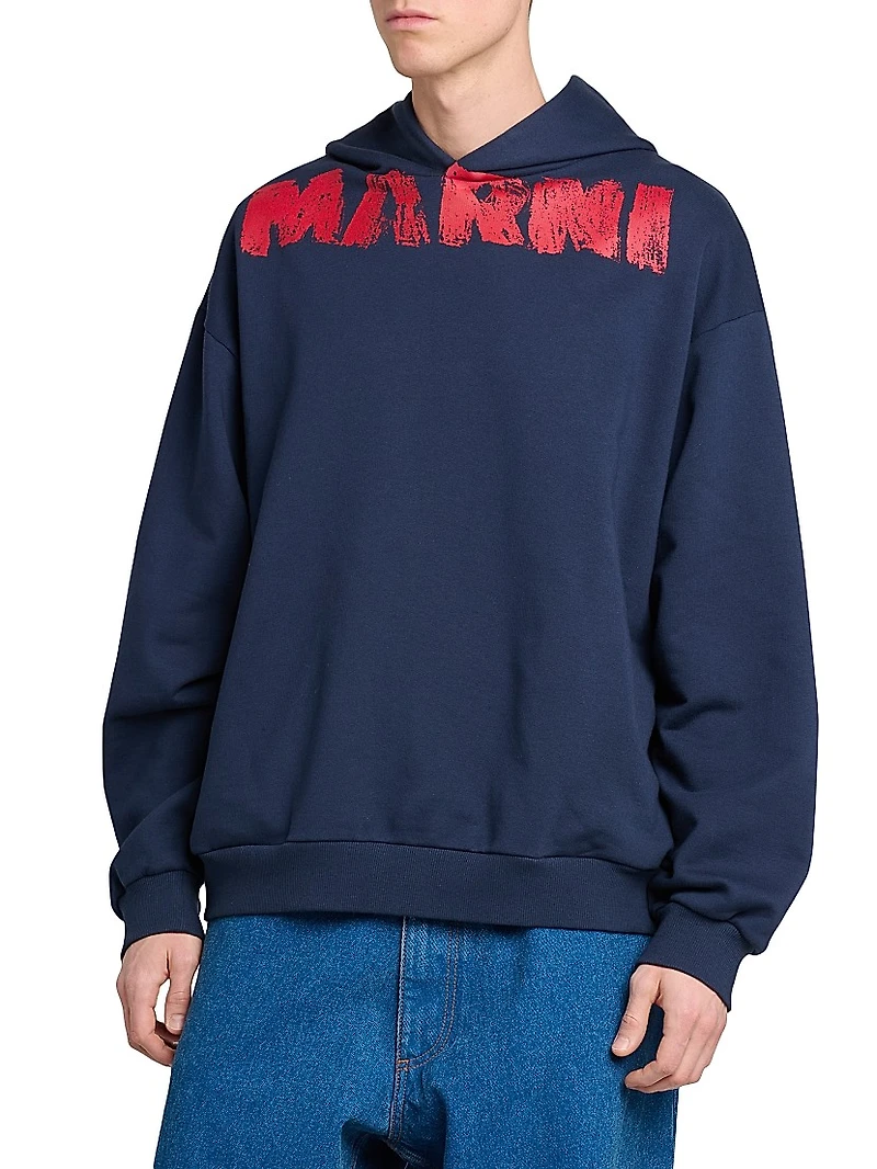 Monolith Logo Cotton Hoodie