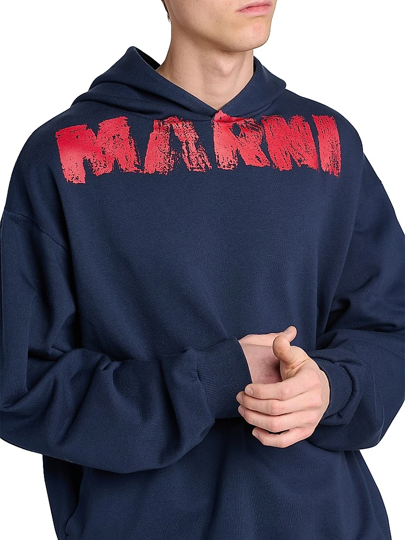 Monolith Logo Cotton Hoodie