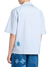 Slawn Cotton Camp Shirt