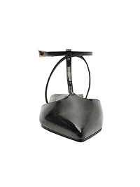 Allure Patent Leather T-Strap Flat Sandals