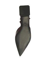 Allure Tortoiseshell Patent Leather T-Strap Flat Sandals